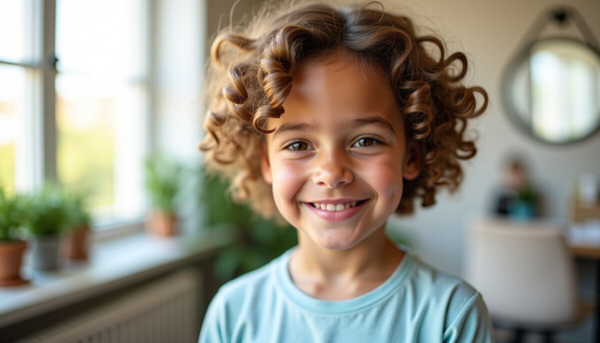 Permanente pour enfant : quel âge privilégier et astuces pour une coiffure réussie