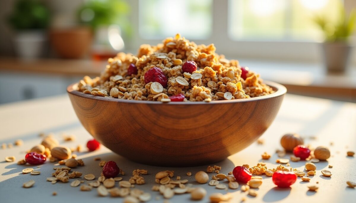 Granola maison sain : recette simple avec des ingrédients naturellement bons