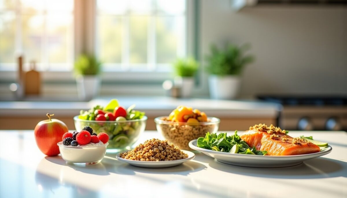 Programme complet et menu équilibré pour perdre 5 kg en une journée type
